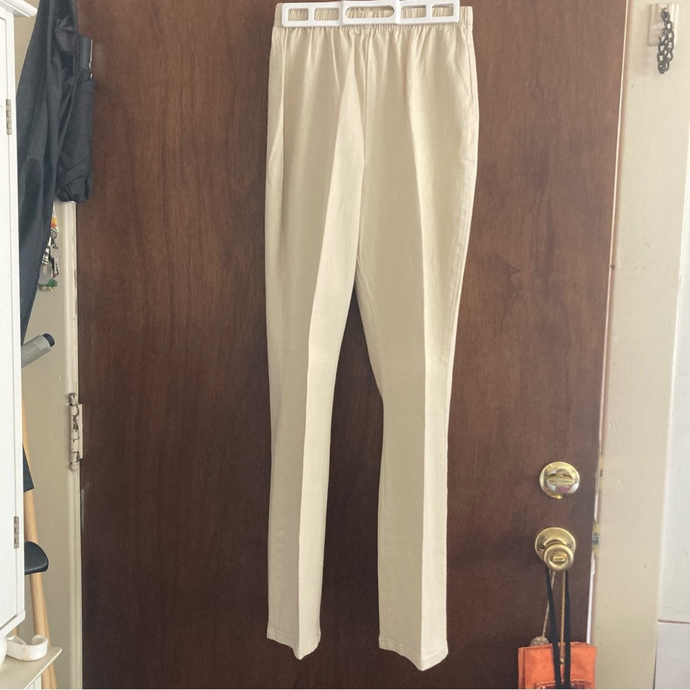 Denim&Co Women's Boot Cut Jeans - Cream